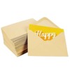 Juvale 100 Pack Kraft 4x6 Envelopes for Invitations, Wedding, Birthday, Graduation, Baby Shower (A6, Brown) - image 4 of 4