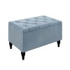 ChaletPosh Velvet Upholstered Bed with Storage Bench - 4 of 4