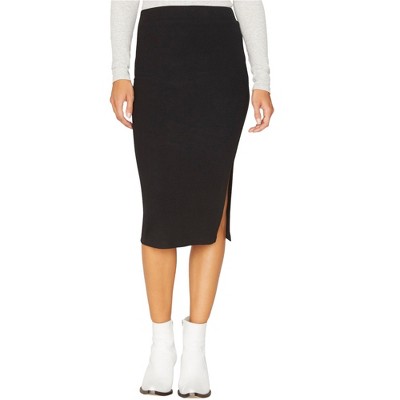 Sanctuary Clothing Womens Ribbed Pencil Skirt