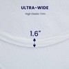 Cooling Queen Mattress Topper, Zoned Cool Pad Cover, Breathable Washable Protector, 8 - 21 Deep Pocket, White - 4 of 4