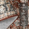 Indoor Distressed Rug, Traditional Accent Rug Printed Rug for Hallway Bedroom Nursery - 3 of 4