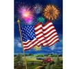 Briarwood Lane Garden Flag 12x18 For Outdoor American Flag Firework Garden Flag Flags For Outside - 3 of 4
