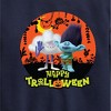 Boys' - Trolls - Happy Trolloween Branch and Cloud Guy Graphic Long Sleeve Fleece Sweatshirt - 2 of 4