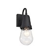 Chloe Lighting Jeffree Transitional 1 Light Textured Black Outdoor Wall Sconce 13" Height - 2 of 4
