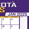NFL Minnesota Vikings 2025 22"x17" Desk Calendar - 4 of 4