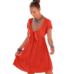 Women's Tie Detail Dress - LASCANA - 1 of 4