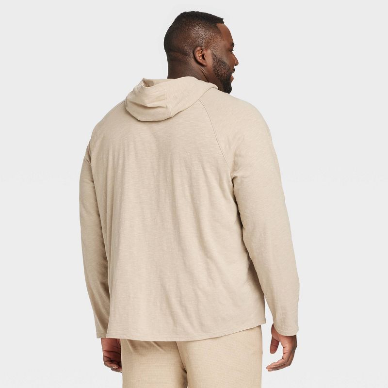 Men's Raglan Sleeve Crewneck Pullover Sweatshirt - Goodfellow & Co™, 3 of 5