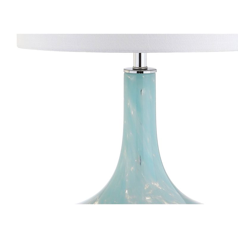 29&#34; Glass/Acrylic Montreal Table Lamp (Includes LED Light Bulb) Ice Blue- Jonathan Y, 5 of 6