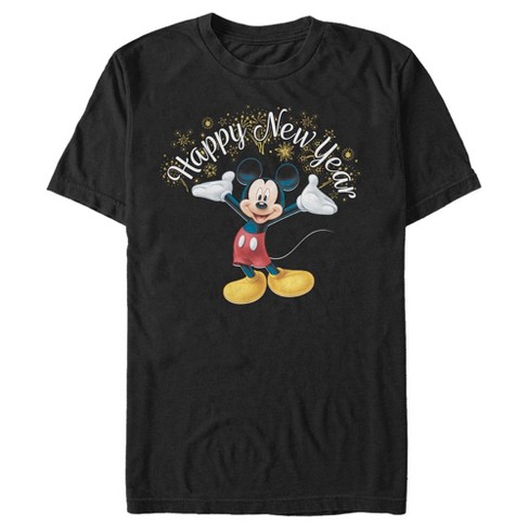 Men's Mickey & Friends Happy New Year Fireworks T-Shirt - image 1 of 4