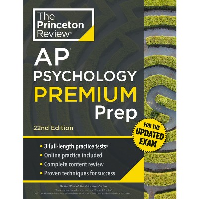 Princeton Review AP Psychology Premium Prep, 22nd Edition - (College Test Preparation) by  The Princeton Review (Paperback)