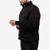 X RAY Puffer Jacket With PU Shoulder - 3 of 4