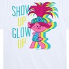 Boys' - Trolls - Show Up Glow Up Poppy Short Sleeve Graphic T-Shirt - 2 of 4