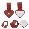 Unique Bargains Heart Shape Luggage Tag 1 Pc - 3 of 4