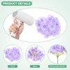 Unique Bargains Plastic Durable Realistic Reusable Silk Hydrangea Flowers with Stems for Home Decor/Wedding 9.84 In - 2 of 4