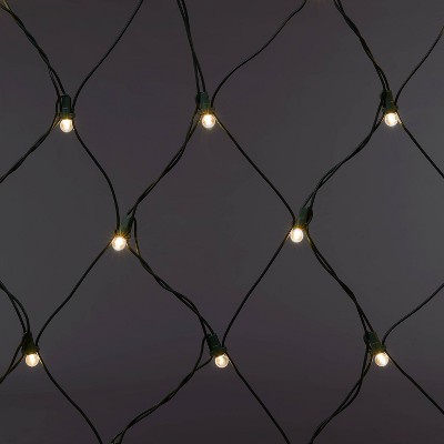 90ct LED Smooth Sphere Net Lights with Green Wire - Wondershop™
