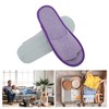 Unique Bargains Open-Toe Linen Slippers Disposable Slippers 1 Pair - 4 of 4