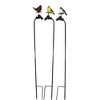 Direct International 37.0 Inch Summer Birds Water Spigot Pokes Set / 3  Yard Decor Stake Decorative Garden Stakes - 2 of 3