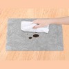 REGALWOVEN Faux Leather Non-Slip Heat-Resistant Washable Placemats 18 x 12 Inch 6 Pcs - 3 of 4