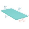 ECR4Kids SoftZone Rainbow Rest Mat, 2in, 5-Piece - 2 of 4