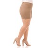 Rekucci Curvy Woman Slimming Cuffed Shorts – Pull-On Mid-Rise with Pockets - 2 of 3