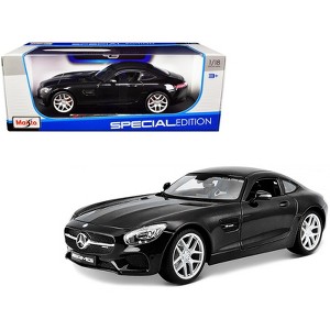 Mercedes Benz AMG GT Black Metallic "Special Edition" 1/18 Diecast Model Car by Maisto - 1 of 4