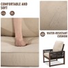 YARDSIGHT 2-Piece Indoor Outdoor Lounge Chair Set with Ottomans, Weather-Resistant Armchairs with Cushions for Patio or Living Room - 4 of 4