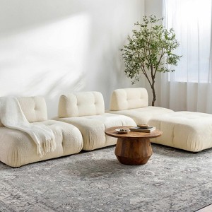 Hauteloom Davina Damask Light Gray - 1 of 4