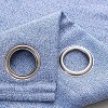 RT Designers Collection Lava Jacquard Grommet Curtain Panel Pair 36" x 84" Blue - 3 of 4