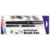 Pentel Arts Pocket Brush Pen with 2 Black Refills - 2 of 2