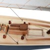 Pen Duick Painted Sailboat Model – 30.7 Inch Handcrafted Wooden Yacht By Old Modern Handicrafts - 3 of 4