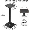 Paaaawaters Universal Speaker Stand Pair,Height Bookshelf Speaker Stands for Satellite Speaker Large Speaker - 3 of 4