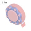 Unique Bargains Soft Double Scale Rulers and Measuring Tools Mini Cartoon Sun Design Tape 150cm/60 Inch - 3 of 4