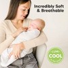 KeaBabies 4pk Muslin Swaddle Blankets for Baby Boys, Girls - Organic Baby Blankets, Nursing Swaddles for Newborns - 2 of 4