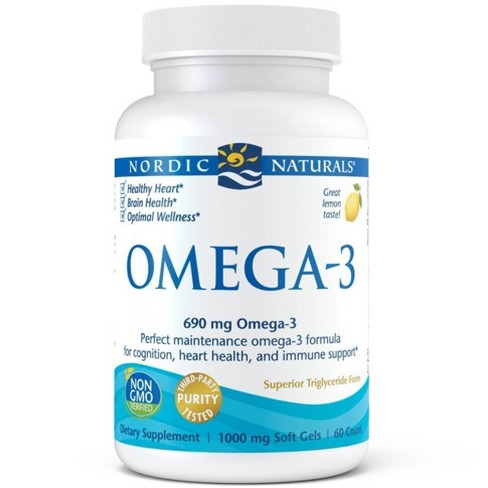 seks Gelukkig is dat schilder Nordic Naturals Omega-3 Softgels Dietary Supplement - 60ct : Target