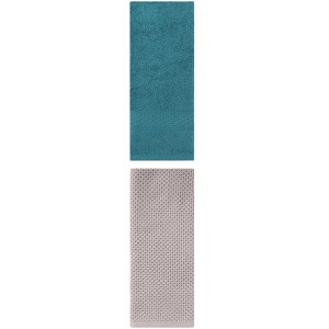 REGALWOVEN Solid Absorbent Soft Cotton Hand Towels for Bathroom Hotel and Spa 13" x 30" 2 Pcs - 1 of 4