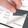 Daily Appointment Book with 15-Minute Appointments, One Day/Page: Mon to Sun, 8 x 5, Black Cover, 12-Month (Jan to Dec): 2026 - 4 of 4
