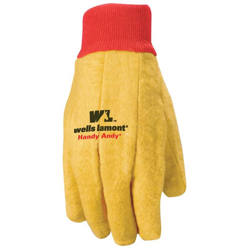 Wells Lamont Men's Chore Gloves Red/Yellow XL 1 pair, 1 of 2