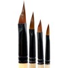 Creative Mark Beste Golden Taklon Assorted Shape #6 - 2 Pack Artist Brush, Professional Watercolor Brushes, For Acrylic Painting, Short Handle, Sharp - 2 of 4