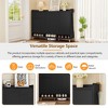 KTMBDW Shoe Cabinet with Doors, 4-Tier Shoe Storage Cabinet with Adjustable Shelves, Wooden Shoes Rack Organizer for Entryway, Living Room - 4 of 4