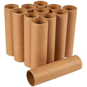 24 Pack Cardboard Tubes for Crafts, Empty Toilet Paper Rolls for Classroom,  DIY Projects (1.6 x 4 Inches)