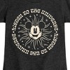 Girls' - Disney - Mickey Listen To The Universe Fitted Short Sleeve Graphic T-Shirt - 2 of 4