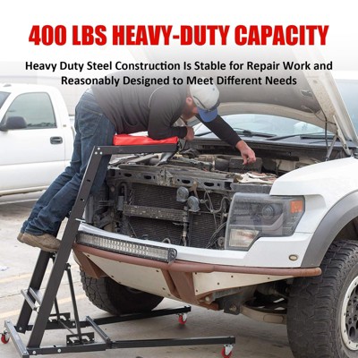 Hoist for Truck Hitch, 500 LBS Load Capacity Deer Hanger for Skinning, Hunting Game Hoists Adjustable Height and 360 Degrees Swivel