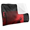 Kids' The Batman (2022) The Batman Vertical Tiles Silky Touch Blanket White 36X58 - 3 of 4
