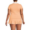 Lands' End Women's Short Sleeve Pique Johnny Collar UPF 50 Rash Guard - 2 of 3