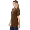 Woman Within Plus Size 7-Day Embroidered Pointelle Tunic - 4 of 4