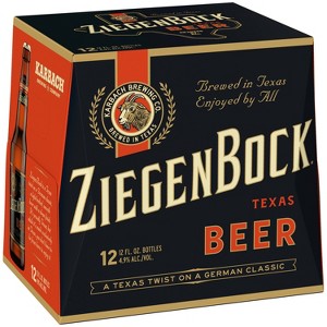 ZiegenBock Texas Amber Beer - 12pk/12 fl oz Bottles - 1 of 4