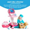 Best Choice Products Play Doctor Kit for Kids, Pretend Medical Station Set with Carrying Case, Mobile Cart - 2 of 4