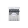 Exquisite Plastic Silverware Two Toned Plastic Disposable Cutlery- 120 Count Disposable Plastic Utensils - 4 of 4