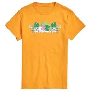 Men's - Pokémon - Shaymin Floral- Men's Short Sleeve Graphic T-Shirt Short Sleeve Graphic T-Shirt - 1 of 3
