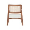 PAGED Mid-Century Modern Accent Chair with Plush Cushions Living Room Chairs with Angled Arm Design, Accent Chairs for Living Room - 3 of 4